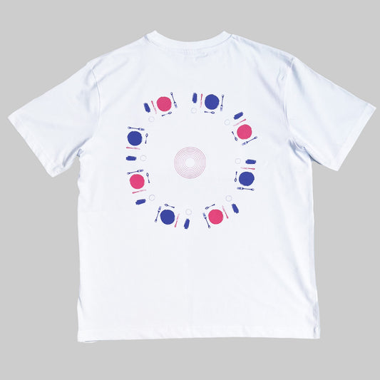 Round Table Print~ Relaxed Tee