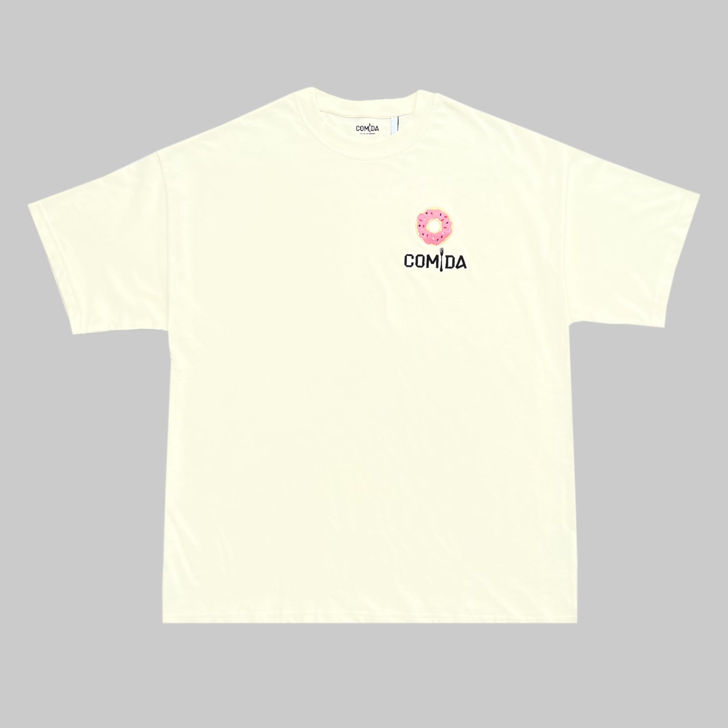 Oversized Classic Pink Doughnut Tee